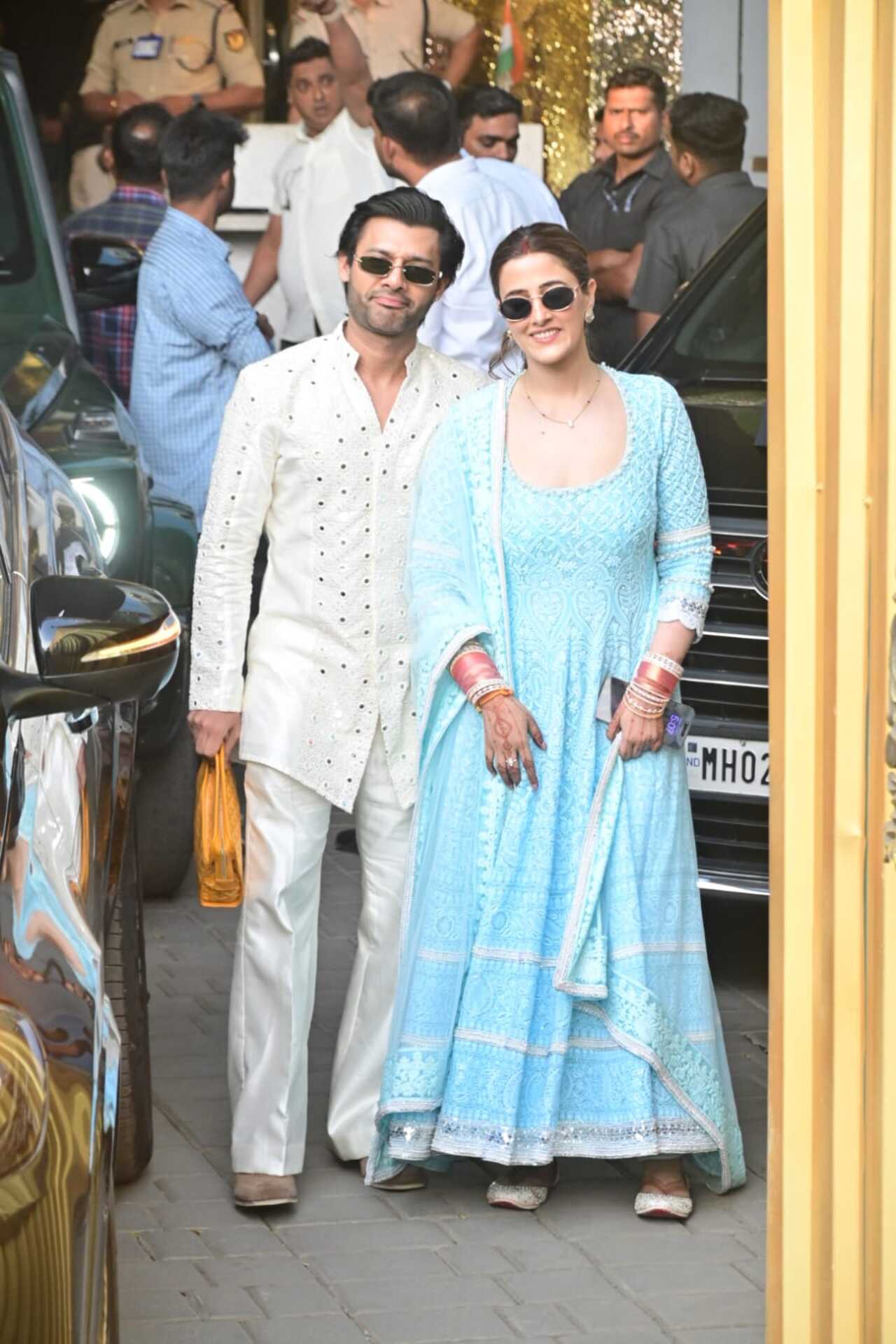 <p>Nupur Sanon and Stebin Ben are now husband and wife. The newlyweds made their first public appearance as they returned from Udaipur.</p>